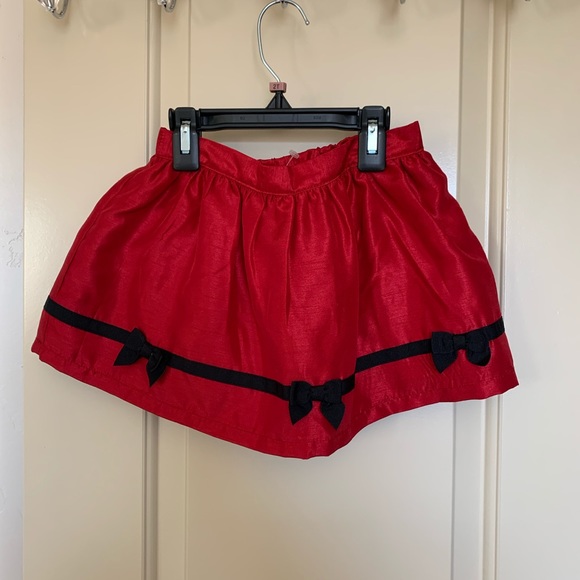 Red party or church skirt - Picture 3 of 3